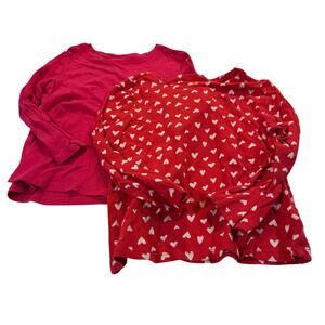 Old Navy Long Sleeve 4T Toddler Girl Bundle (2) 100% Cotton